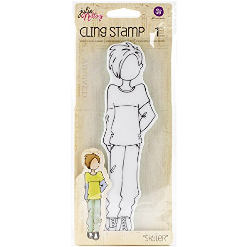 Prima Marketing Julie Nutting Mixed Media selbst Gummi Stamps-Skyler von PRIMA MARKETING INC