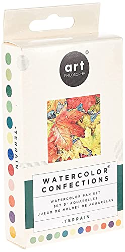 Prima Watercolor Confections Watercolor Pans 12/Pkg-Terrain von PRIMA MARKETING INC