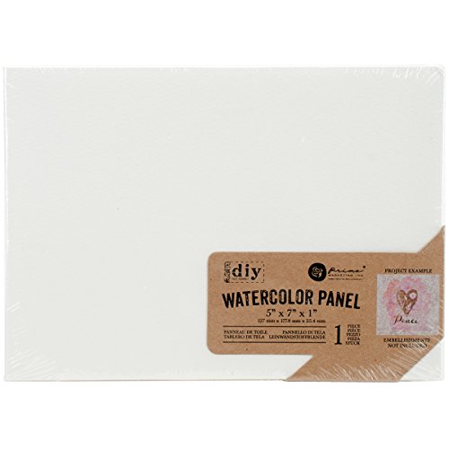 Prima marketingprima Marketing Watercolor Leinwand panel-5-inch X Bluetooth, andere, Mehrfarbig von PRIMA MARKETING INC