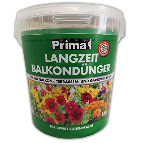 Prima Langzeit Balkondünger 1 kg, NPK-Dünger 24+8+16 von PRIMA