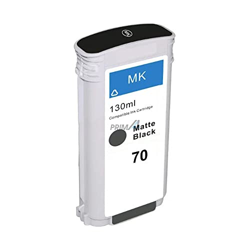 PRIMA4 - C9448A 70 130ml Mattschwarz Pigmenttintenpatrone Kompatibel Mit Plotter Hp Z2100, Z3100, Z3200, Z5200, Z5400 PRIMA4 - C9448A 70 130ml Mattschwarz Pigmenttintenpatrone Kompatibel Mit Plotter Hp Z2100, Z3100, Z3200, Z5200, Z5400 von PRIMA4