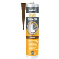 Primaster - Bau und Fenster Silikon braun 310 ml Dichtmaterialien von PRIMASTER