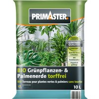 Bio Grünpflanzen- & Palmenerde torffrei 10 l Erde - Primaster von PRIMASTER