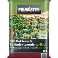 Bio Kakteen- & Sukkulentenerde torffrei 10 l Erde - Primaster von PRIMASTER