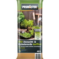 Bio Kräuter- & Anzucht Erde torffrei 40 l - Primaster von PRIMASTER