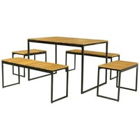 Bistro-Set Palma Aluminium/Holz Bistro Set - Primaster Bistro-Set Palma Aluminium/Holz Bistro Set - Primaster von PRIMASTER