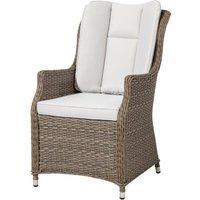 Dining Lounge Sessel Bathala Deluxe Stuhl Garten Möbel Garnitur Alu - Primaster von PRIMASTER
