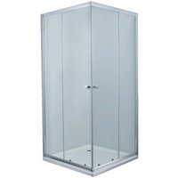 Primaster - Duschkabine Eckeinstieg Easy 5 Eckdusche 185x90x90cm Glas von PRIMASTER