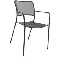 Gartenstuhl Metall Loris grau - Primaster von PRIMASTER