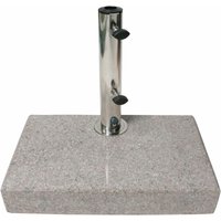 Granit Balkon-Schirmständer halb 25 kg Schirmständer - Primaster von PRIMASTER