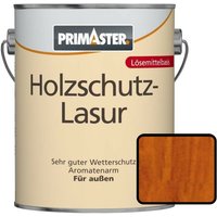 Primaster - Holzschutzlasur 2,5L Teak Wetterschutz UV-Schutz Holzlasur Langzeit von PRIMASTER