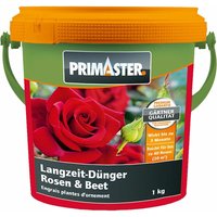 Primaster - Langzeitdünger Rosen und Stauden 1 kg Dünger mineralisch Rosendünger von PRIMASTER