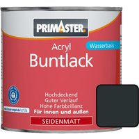 Primaster - Acryl Buntlack 375ml Anthrazitgrau Seidenmatt Wetterfest Holz & Metall von PRIMASTER