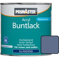 Primaster - Acryl Buntlack 375ml Taubenblau Glänzend Wetterbeständig Holz & Metall von PRIMASTER