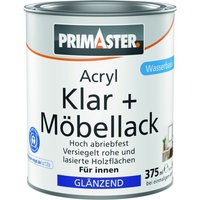 Primaster Acryl Klar + Möbellack 375 ml farblos glänzend Lack Primaster Acryl Klar + Möbellack 375 ml farblos glänzend Lack von PRIMASTER