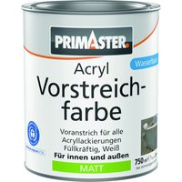 Primaster Acryl Vorstreichfarbe 750 ml weiß Primaster Acryl Vorstreichfarbe 750 ml weiß von PRIMASTER