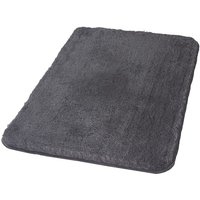 Badteppich anthrazit 55 x 65 cm Badematte Badvorleger Duschvorleger - Primaster von PRIMASTER