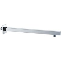 Brausearm 38 cm mit Rosette für eckige Kopfbrause - Primaster von PRIMASTER
