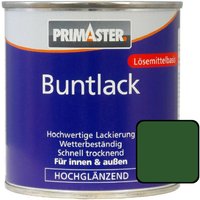 Primaster Buntlack 2L Laubgrün Hochglänzend Wetterbeständig Holz & Metall von PRIMASTER
