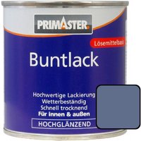 Primaster Buntlack 750ml Taubenblau Hochglänzend Wetterbeständig Holz & Metall von PRIMASTER