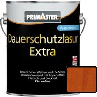 Primaster Dauerschutzlasur Extra Mahagoni 2,5L Holzlasur Außen Holzschutz von PRIMASTER