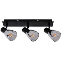 Primaster Deckenstrahler 3er LED Spot Miami E14 38 x 12,5 cm schwarz Deckenlampen & Kronleuchter Primaster Deckenstrahler 3er LED Spot Miami E14 38 x 12,5 cm schwarz Deckenlampen & Kronleuchter von PRIMASTER