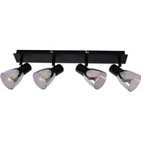 Primaster Deckenstrahler 4er LED Spot Miami E14 48 x 12,5 cm schwarz Deckenlampen & Kronleuchter von PRIMASTER