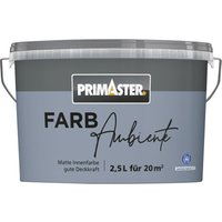Primaster Farbambiente Wandfarbe matt nebelblau 2,5 L von PRIMASTER