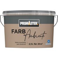 Primaster Farbambiente Wandfarbe matt nougat 2,5 L Primaster Farbambiente Wandfarbe matt nougat 2,5 L von PRIMASTER