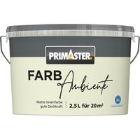 Primaster Farbambiente Wandfarbe matt pastellgrün 2,5 L von PRIMASTER