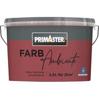 Primaster Farbambiente Wandfarbe matt samtrot 2,5 L Primaster Farbambiente Wandfarbe matt samtrot 2,5 L von PRIMASTER