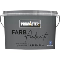 Primaster Farbambiente Wandfarbe matt stahlgrau 2,5 L Primaster Farbambiente Wandfarbe matt stahlgrau 2,5 L von PRIMASTER