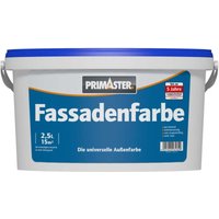 Fassadenfarbe 2,5L Fassadenweiß Weiß Matt Außenfarbe Wetterfest - Primaster Fassadenfarbe 2,5L Fassadenweiß Weiß Matt Außenfarbe Wetterfest - Primaster von PRIMASTER