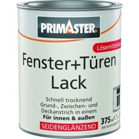 Primaster Fenster + Türenlack 375 ml weiß seidenmatt Lack Primaster Fenster + Türenlack 375 ml weiß seidenmatt Lack von PRIMASTER