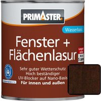 Primaster - Fenster-und Flächenlasur 750ml Nussbaum Holzlasur Wetterschutz von PRIMASTER