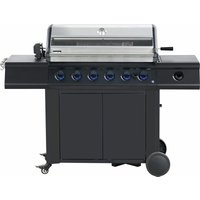 Gasgrill Mendoza 6100 Grillwagen Barbecue Grill 5 Brenner Grillspieß - Primaster von PRIMASTER