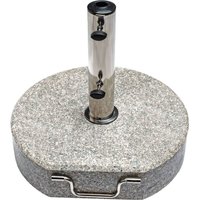 Primaster - Granit Schirmständer Sonnenschirmständer ø 45cm Rollen Schirmhalter von PRIMASTER
