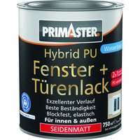 Primaster Hybrid PU-Fenster + Türenlack 750 ml weiß seidenmatt Lack Primaster Hybrid PU-Fenster + Türenlack 750 ml weiß seidenmatt Lack von PRIMASTER