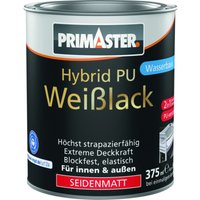 Primaster Hybrid PU-Weißlack weiß seidenmatt 375 ml von PRIMASTER