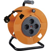 Primaster - Kabeltrommel Innen 40 m 4 Schutzkontaktsteckdosen, H05VV-F 3G1,6 Kabeltrommel von PRIMASTER