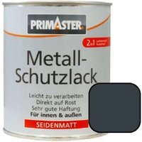 Primaster - Metallschutzlack ral 7016 anthrazitgrau 750 ml für Innen- und Außen von PRIMASTER