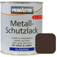 Primaster - Metallschutzlack ral 8017 schokobraun 750 ml Innen- und Außen Lack von PRIMASTER