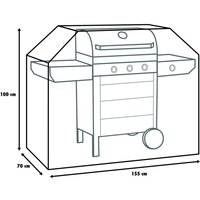 Schutzhülle 155x70x100 cm Universal Gasgrills Grillwagen Abdeckung - Primaster von PRIMASTER