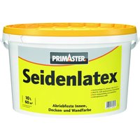 Primaster Seidenlatex glänzend 10 L weiß von PRIMASTER
