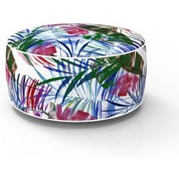 Primaster - Sitzpouf 53 x 23cm Blättermotiv Aufblasbar Sitzhocker Fußhocker Pouf Primaster - Sitzpouf 53 x 23cm Blättermotiv Aufblasbar Sitzhocker Fußhocker Pouf von PRIMASTER