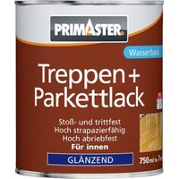 Treppen- und Parkettlack 750ml Transparent Glänzend Dielenlack - Primaster von PRIMASTER