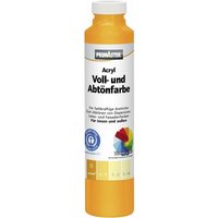 Voll- und Abtönfarbe 750ml Goldgelb Matt Acryl Dispersionsfarbe - Primaster von PRIMASTER