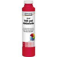 Voll- und Abtönfarbe 750ml Rot Matt Acryl Dispersionsfarbe - Primaster von PRIMASTER