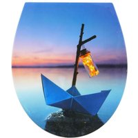 Primaster WC-Sitz mit Absenkautomatik Papierboot weiß Primaster WC-Sitz mit Absenkautomatik Papierboot weiß von PRIMASTER