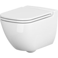 Primaster - Wand Hänge wc Libra Spülrandlos Toilette Hängend Klo Tiefspüler von PRIMASTER